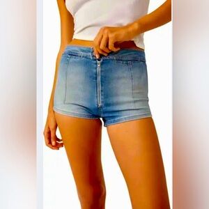 Free People Honeycomb Denim Shorts. Brand New with tags! Size 27.. Super Cute!!